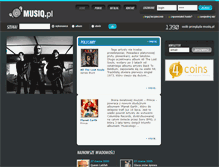 Tablet Screenshot of musiq.pl